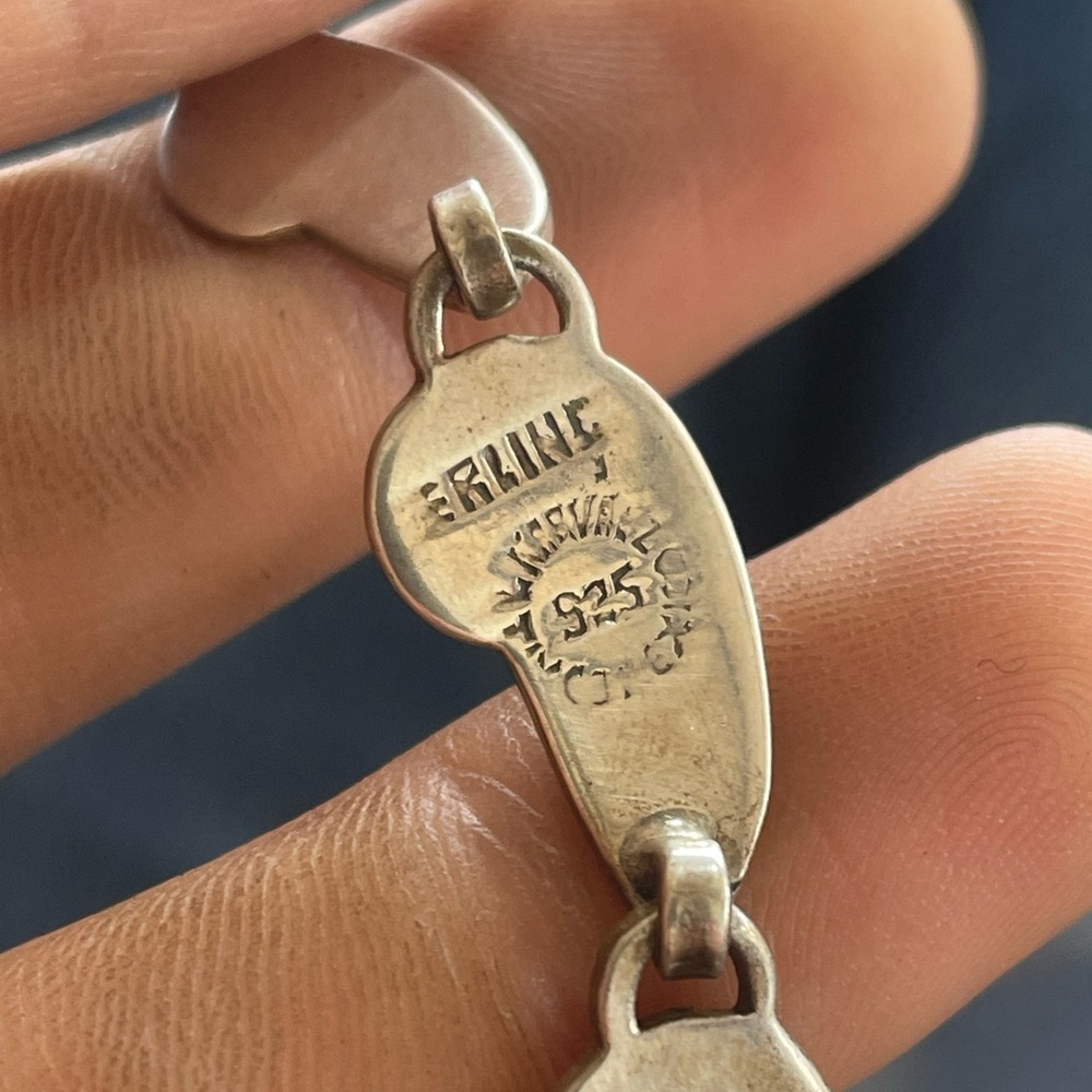 Native Sterling Silver Necklace - image 4